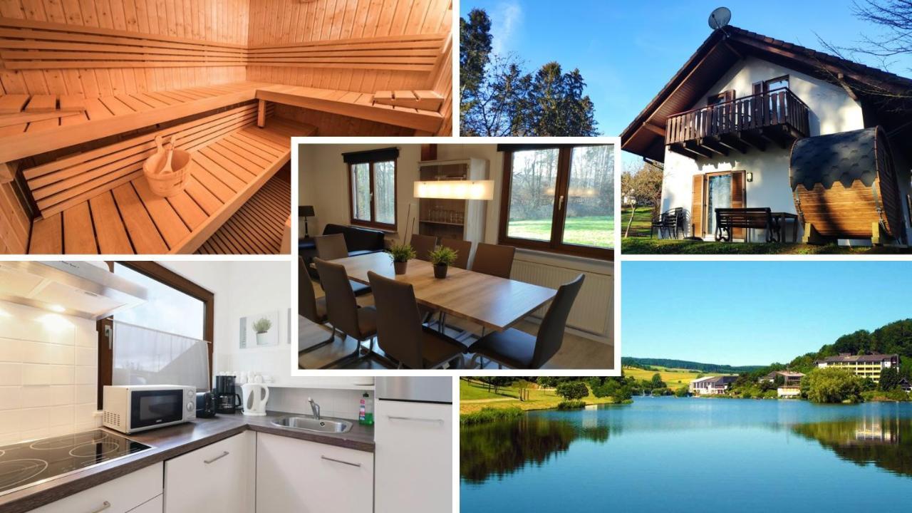 Seepark Kirchheim Ferienhaus Bei Zeta Mit Sauna Eksteriør billede