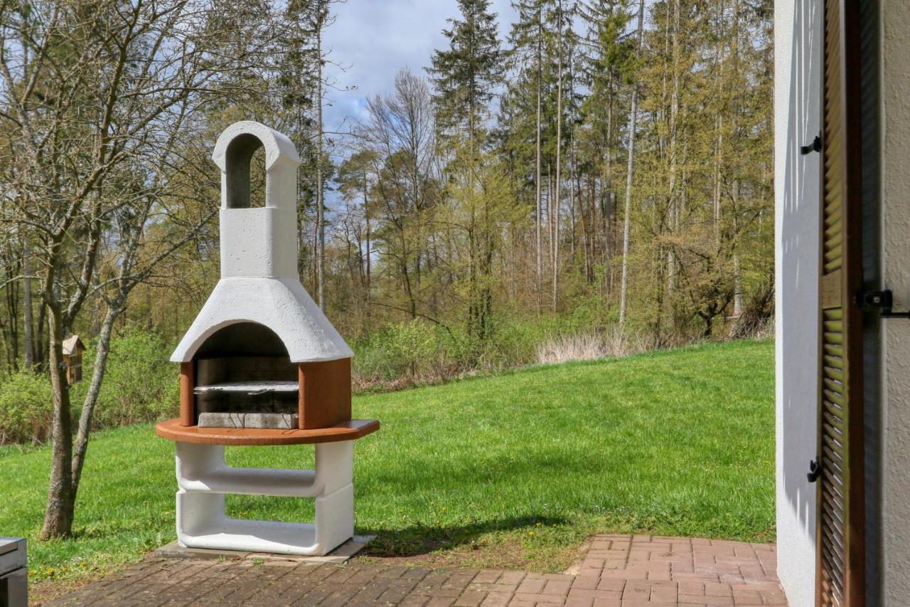 Seepark Kirchheim Ferienhaus Bei Zeta Mit Sauna Eksteriør billede