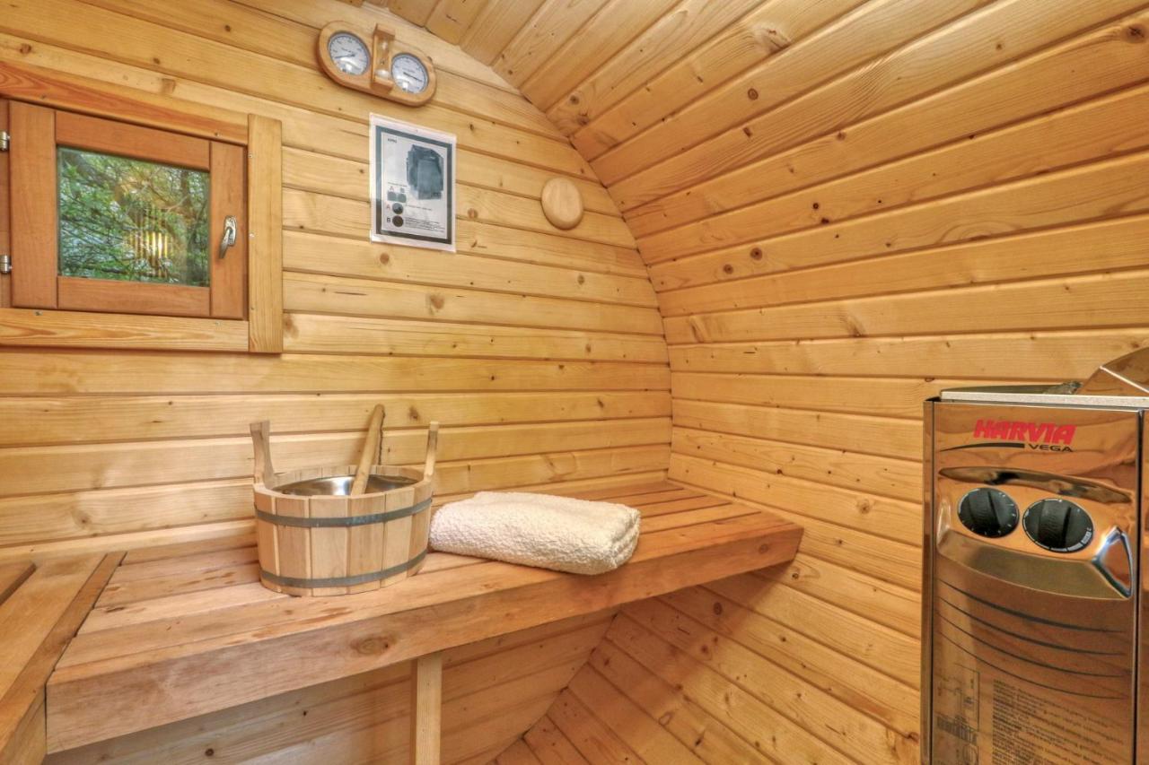 Seepark Kirchheim Ferienhaus Bei Zeta Mit Sauna Eksteriør billede